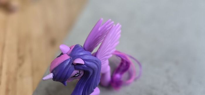 Princess Twilight Sparkle Vinyl (missing gem) Equestria Girls Plaid Design Brushable Tail MLP G4 My Little Pony