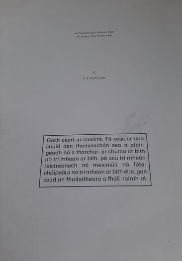 Fallons vintage Gaeilge books