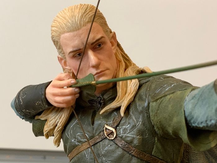 Weta Legolas & Gimli at Amon Hen The Lord of the Rings/Middle-Earth Statue