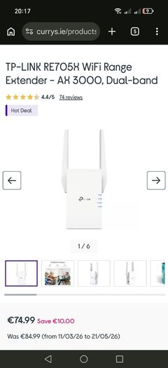 Tp Link AX3000 Wifi Extender