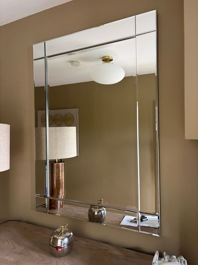 Beautiful mirror with bevelled edges