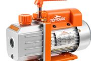 BRAND NEW 3/4CFM AC Refrigerant Vacuum Pump with Gauges HVAC Refrigeration Home Vacuum Packing Air Condition Automobile Maintenance
