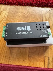 RGB Led Strip Music Led Controller 24Keys Wireless IR Remote Music Sound Control For RGB LED Light DC12-24V