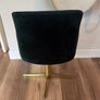MADE Keira Office Chair, Green Velvet Image 3