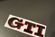 GTI rear boot badge