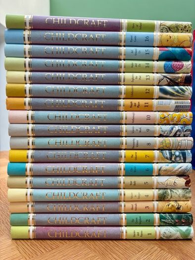CHILDCRAFT set of 17 amazing retro books