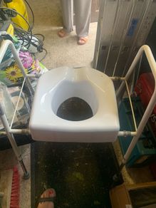 Raised toilet seats for disabilities/mobility issues