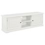 TV Cabinet White 120x30x40 cm Wood Image 5