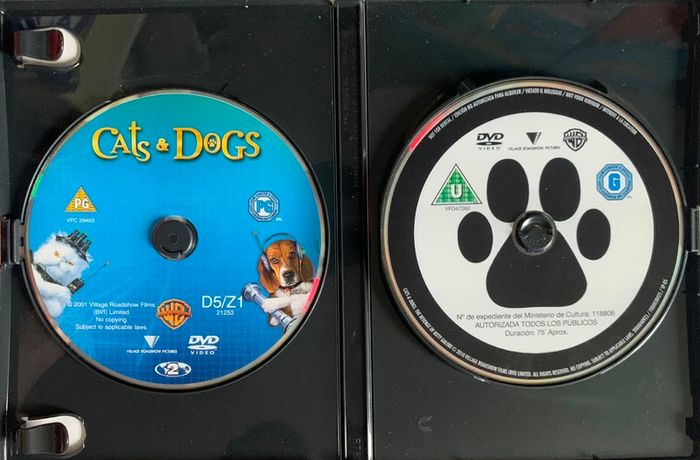 Cats & Dogs 2 Movie Boxset [2xMovie DVD]