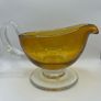 Vintage  Williams Sonoma Amber Glass Image 4