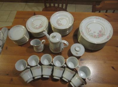 62 piece VINTAGE Fairfield china "symphony"