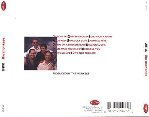 The Monkees. Just Us. CD. Free Postage!
