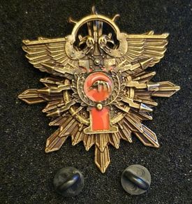 Warhammer 40k, Pin Back Badge.