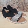 womens SKECHERS BOB's Desert kiss twinkle wedge sandals Size UK 3 EU 36 Image 2