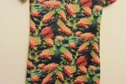 Indulgence London Bodycon Lotus Flower Dress UK10 New With Tags Floral Payment By REVOLUT or PAYPAL