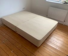 Double bed base