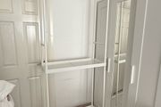 clothes rack with wheels