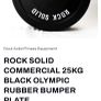 2 x 25kg Rubber plate Image 3