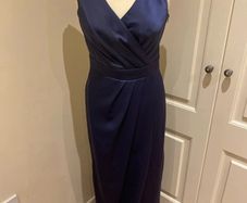 Folkster midnight blue evening gown size 6
