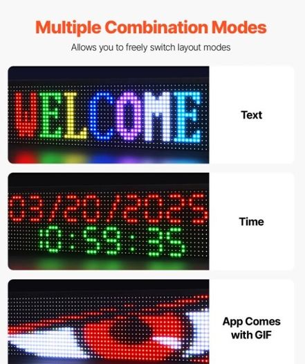Programmable LED Sign Bluetooth