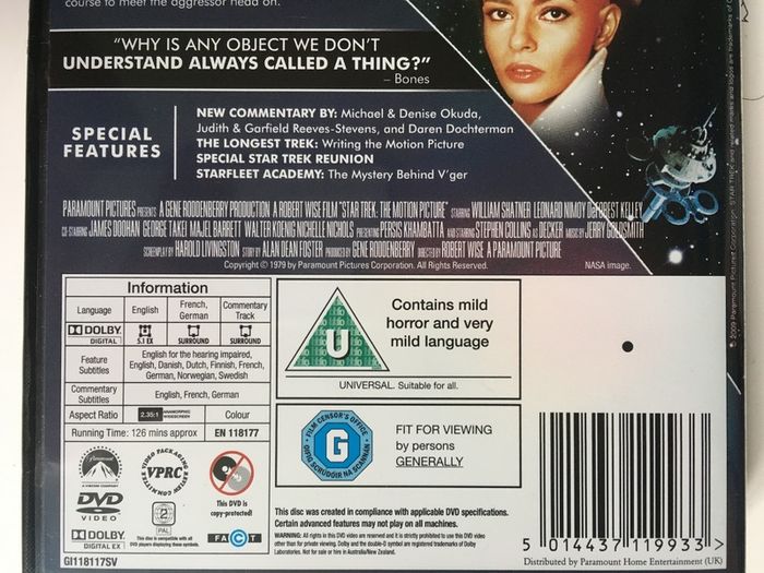 Star Trek: Legends Of The Final Frontier Collection [10xMovie DVD Boxset]