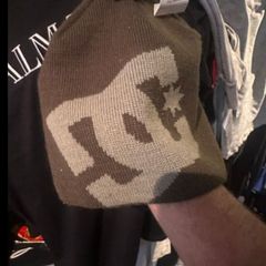 Dc shoes hat beanie khaki green