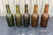 Antique Deasy's of Clonakilty porter bottles x5