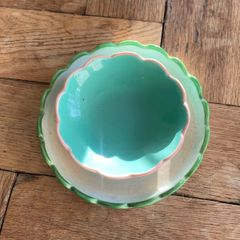 Decorative trinket dish set of two