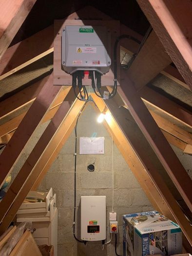 3.35kW Solar PV System, 10 Q CELLS Panels + Solis Inverter + MyEnergi Eddi