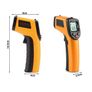 New LCD Infrared Digital Thermometer Forehead Non-Contact Laser Pyrometer #1282 Image 5