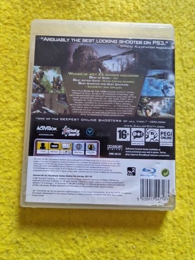 Call of duty 4  Modern warfare PlayStation3 ps3 games Original
