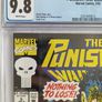 Punisher War Zone Issue 5 CGC 9.8 Graded Comic Book Framed Marvel Image 2