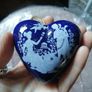 vintage heart shaped pomander Image 4