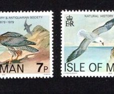 1979 Isle of Man Century of Natural History and Antiquarian Society Commemorative Stamps Mint Never Hinged (MNH)