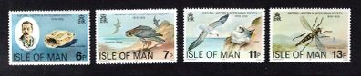 1979 Isle of Man Century of Natural History and Antiquarian Society Commemorative Stamps Mint Never Hinged (MNH)