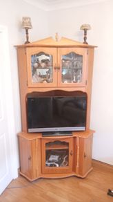 Corner TV unit
