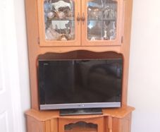 Corner TV unit