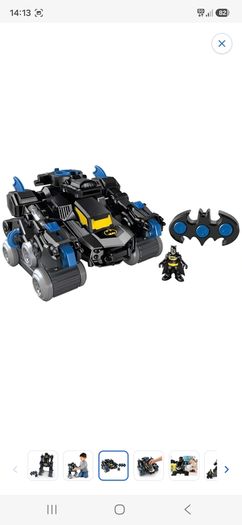 Imaginext DC Super Friends Remote Control Transforming Batbot