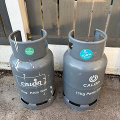 Calor Gas Propane Cylinder 11kg Empty x2