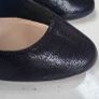DUNE Navy Round Toe High Heels Sz 41 (Fit 8-8.5UK) Image 9