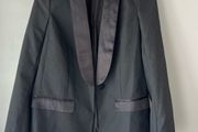 H&amp;M oversized black blazer. Size XS