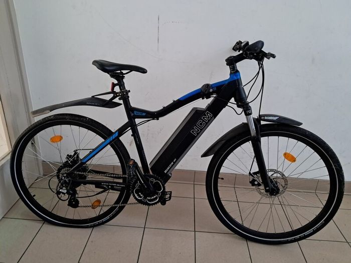 Broken electric bike