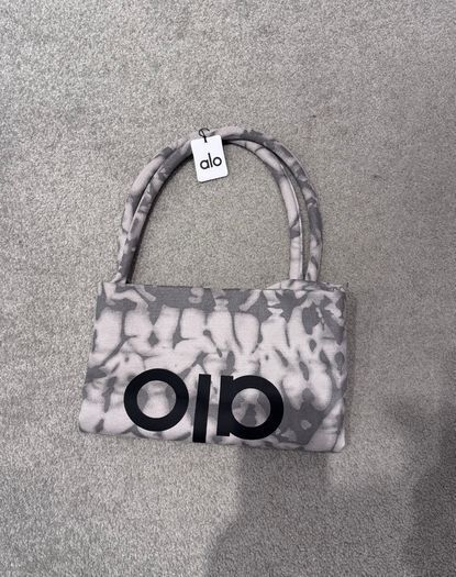 Alo Yoga tie-dye tote bag