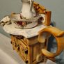 Rare Collectible Royal Albert 'Old Country Roses' Large Washstand Teapot  by Cardew Design Image 8