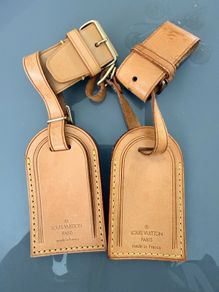 Louis Vuitton Luggage Tag and strap