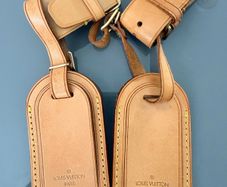 Louis Vuitton Luggage Tag and strap