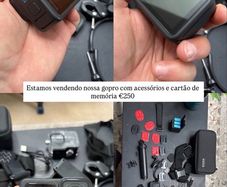 GoPro hero 10 + accessories + memory card