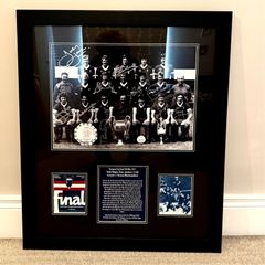 Liverpool European Cup Final Signed Framed Memorabilia