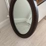 Antique Large Hand carved Wooden Mirror Image 2