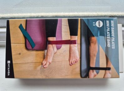 Nyamba Mini Pilates Resistance Bands Set - Pack of 3